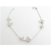 Bracelet Damiata Gioielli Femme in Or blanc 835/102-D199 - 835/102-D199